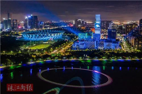 流光溢彩惹人醉！三龙湾顺德片区世纪莲、坊塔等地标亮灯啦！开云体育 kaiyun.com 官网入口(图3)