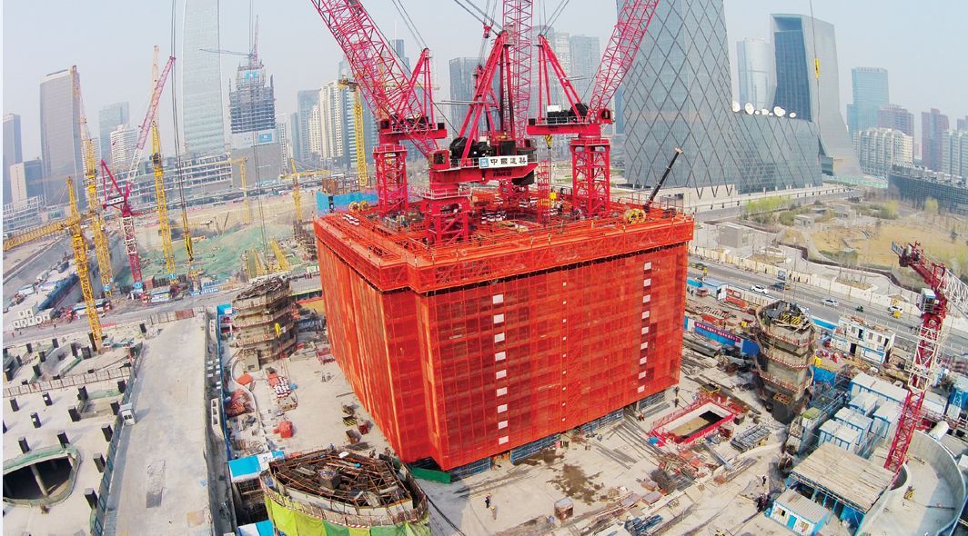 开云 开云体育【喜迎代会】中建三局“空中造楼机”：以高效节能的绝对优势领跑全球！(图7)