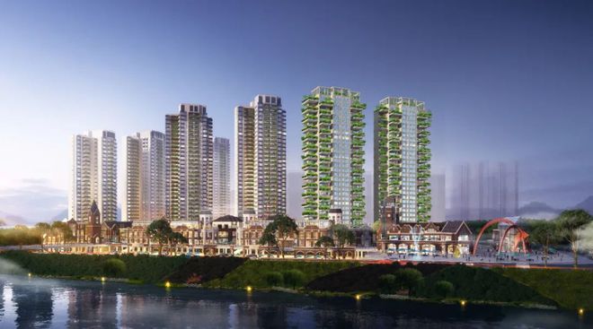 全球节能低碳建筑先锋世界级亿万流量网红建筑——第五开云 开云体育官网代9月18日实景呈现！