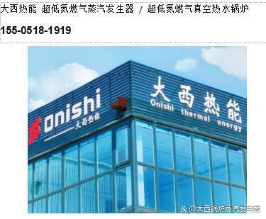 开云APP 开云官网入口燃气蒸汽发生器设备哪家好？排行热搜(图2)