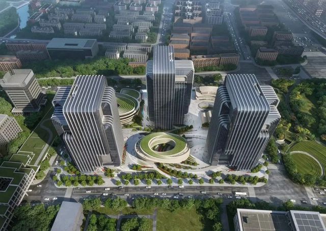 上海杨浦新地标——中国开云APP 开云官网入口节能·上海首座结构封顶(图2)