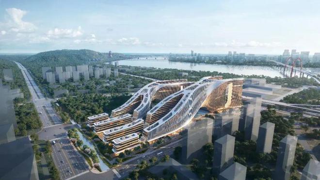 中节能·之江首座：绿Kaiyun 开云色商务美学标杆生态高地建筑地标(图5)