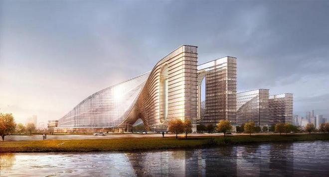 中节能·之江首座：绿Kaiyun 开云色商务美学标杆生态高地建筑地标(图6)