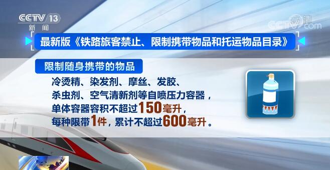 关注铁路新规施Kaiyun 开云行 乘火车可携带物品有了新变化(图3)
